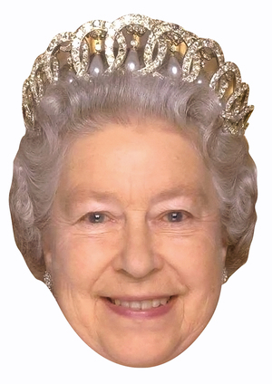 Queen Elizabeth II Mask (New) - Novelties (Parties) Direct Ltd